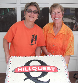 Nancy Moors and Ann Garwood at the 2010 Hop in the 'Hood