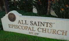 All Saints' Espicopal Church in Hillcrest, San Diego