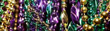 Hillcrest Mardi Gras beads