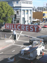 Hillcrest sign
