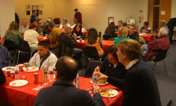 Hillcrest History Guild potluck dinner, December 8, 2009 at Joyce Beers Community Center