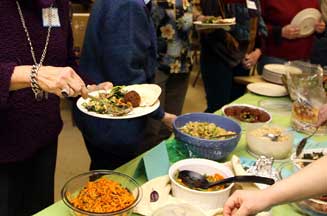 Pot luck dinner this Tuesday at Joyce Beers Community Center