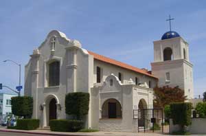 All Saints Episcopal Church (Hillcrest San Diego at Sixth Avenue & Pennsylvania)