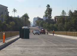 First Avenue bridge has been closed since November 2008 to allow for seismic retrofitting and rehabilitation. It will reopen on Monday, February 22, 2010 at 10am
