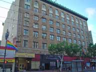 Renior Hotel on Market Street in San Francisco